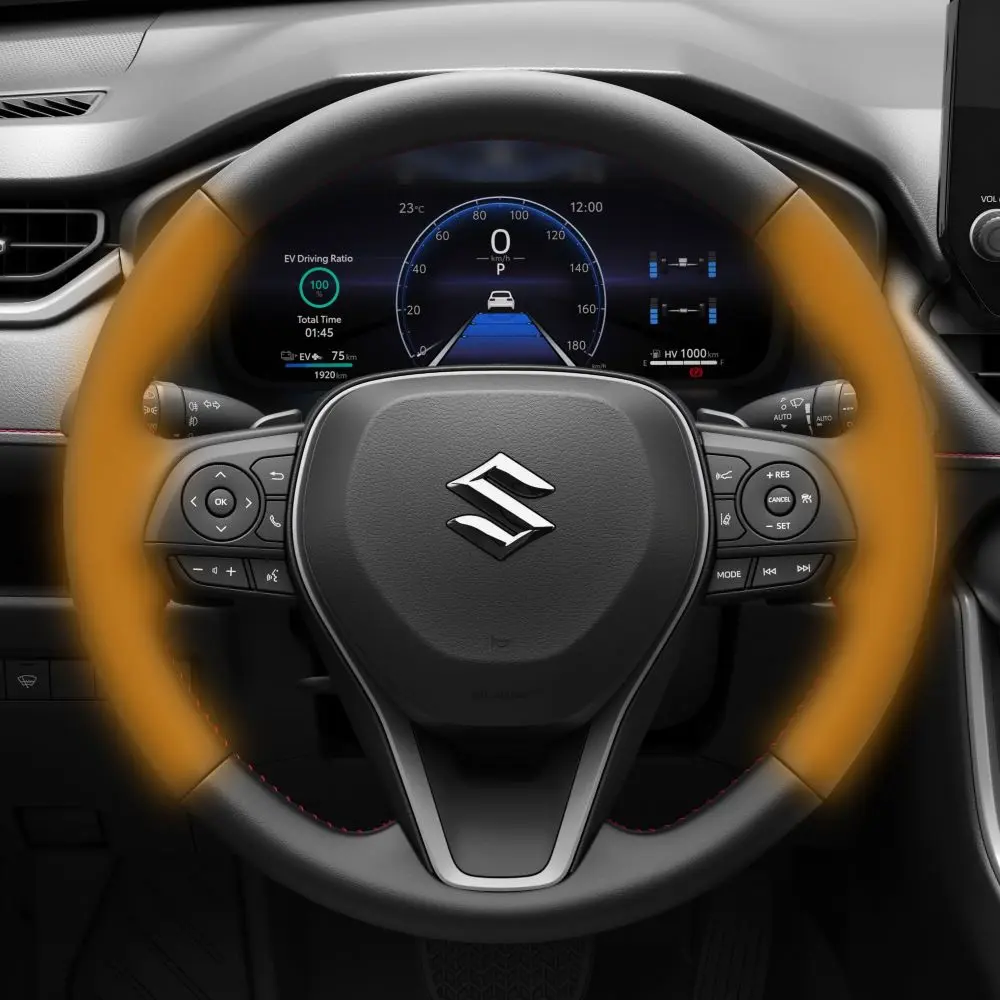 Podgrzewane koło kierownicy
Podgrzewane fotele i tylna kanapa