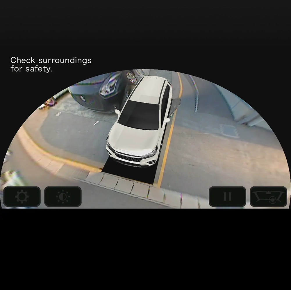 Kamera 360 stopni Ułatwia manewrowanie w trudnych warunkach