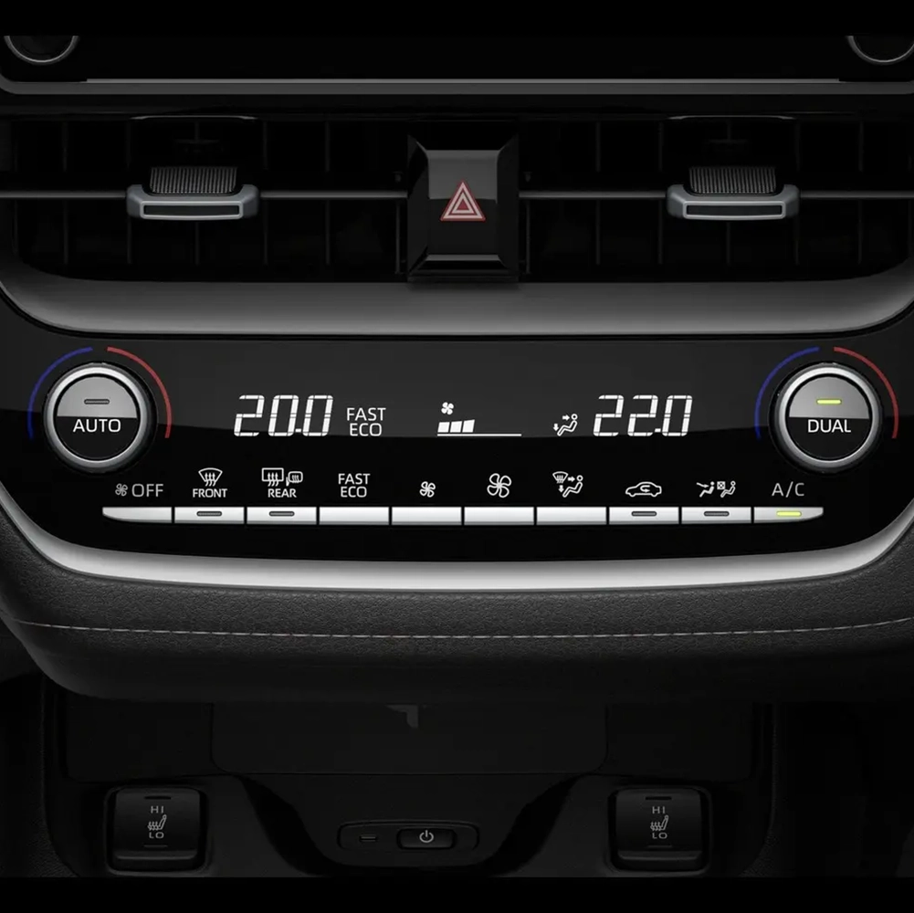 Klimatyzacja automatyczna, 2-strefowa Funkcja S-FLOW