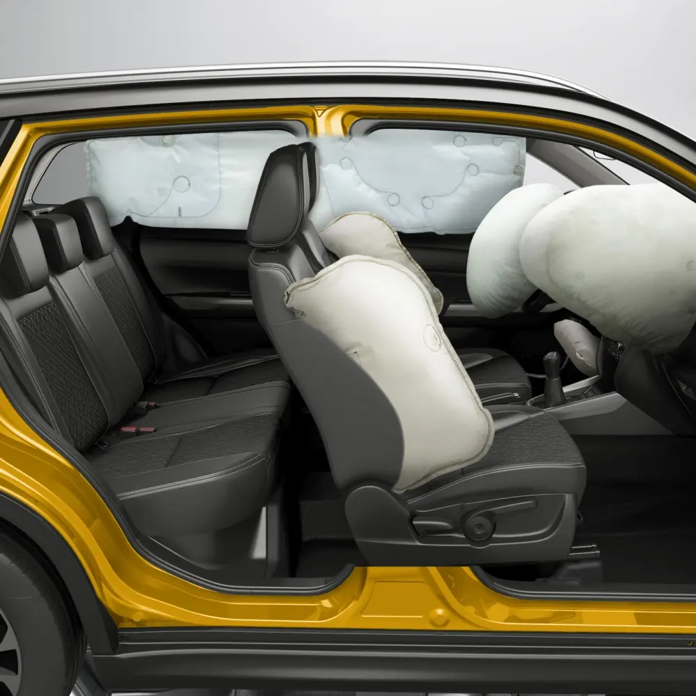 Wzorowy poziom bezpieczeństwa
7x airbag + ESP® z kontrolą trakcji