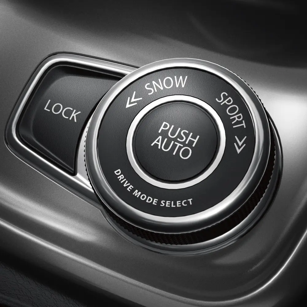 Zaawansowany napęd na 4 koła ALLGRIP
4 tryby pracy: AUTO – SPORT – SNOW – LOCK