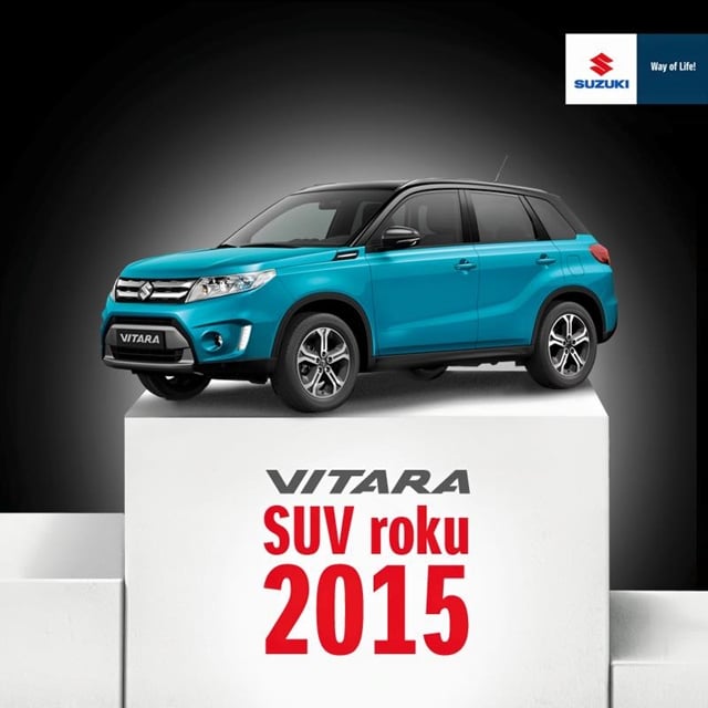 Suzuki Vitara otrzymała tytuł najlepszego SUV-a roku od redakcji portalu moto.pl.