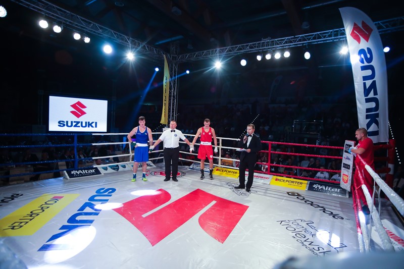 Suzuki w międzypaństwowym meczu bokserskim